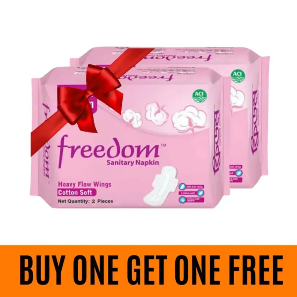 Freedom Mini Cotton Soft Sanitary Napkin BUY 1 GET 1 FREE