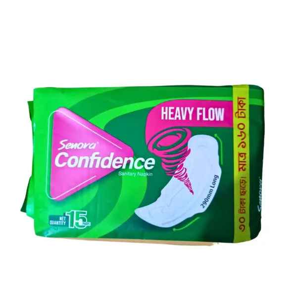 Senora Confidence Heavy Flow Sanitary Napkin-15 pads