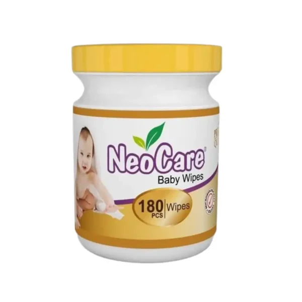 Neocare Baby Wipes Cannister Jar 180 pcs