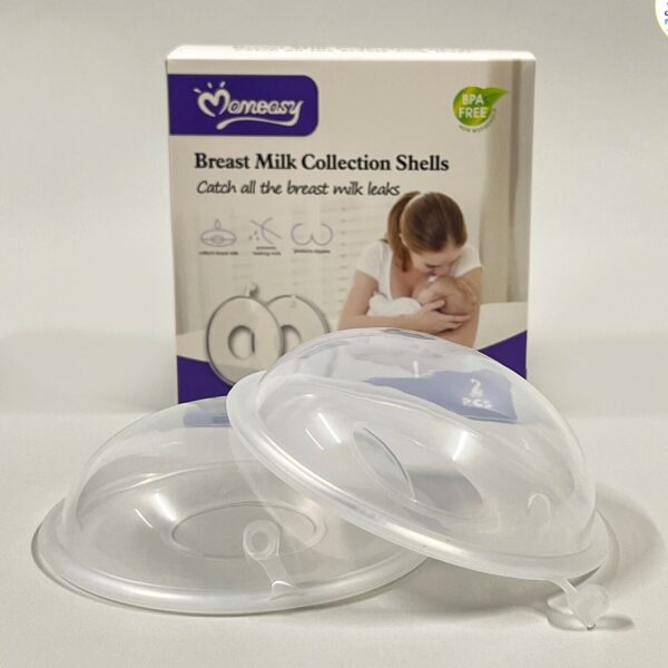 Momeasy Silicone Breast Milk Collector Shells- 2Pcs