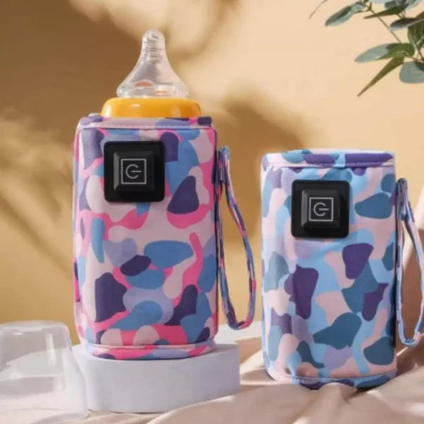 USB Powered Feeding Bottle E-Warmer Carry Bag - Electric