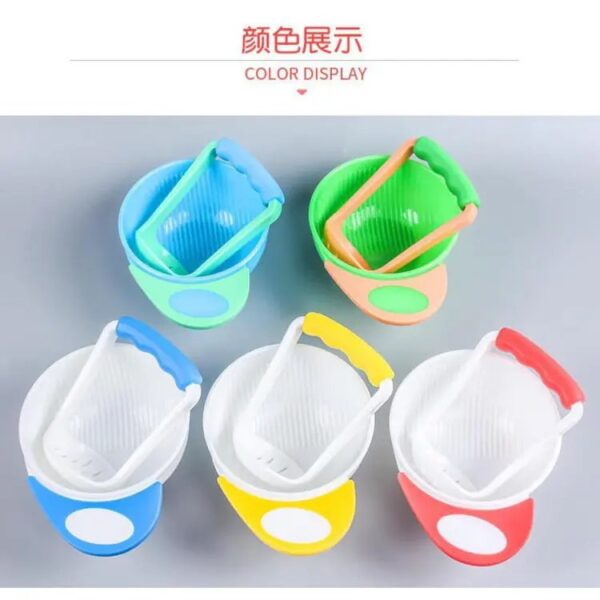 Baby Food Masher and Serve Mash Bowl Set
