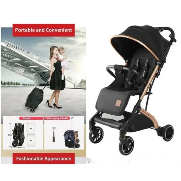 QZ1 Pro Portable Luggage Strollers Prams- Travel Friendly