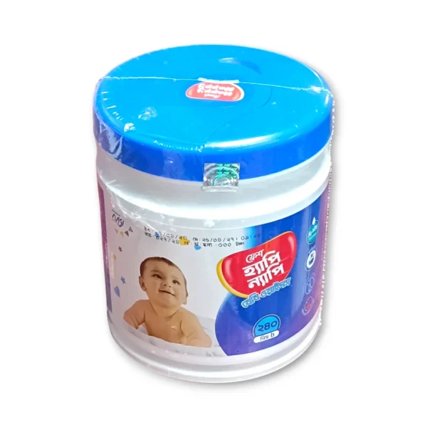 Fresh Happy Nappy Baby wipes Jar 240 Pcs