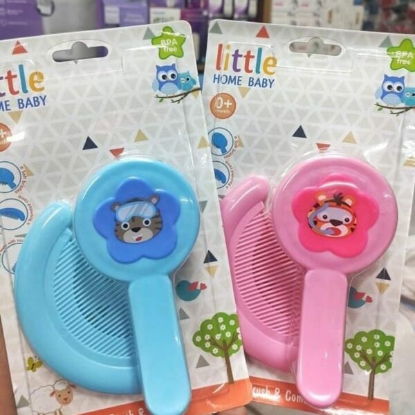 Little Home Baby Comb & Hair Brush Set
