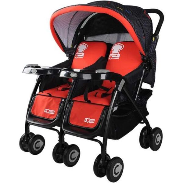 Twin Baby Side Stroller (Double Stroller)