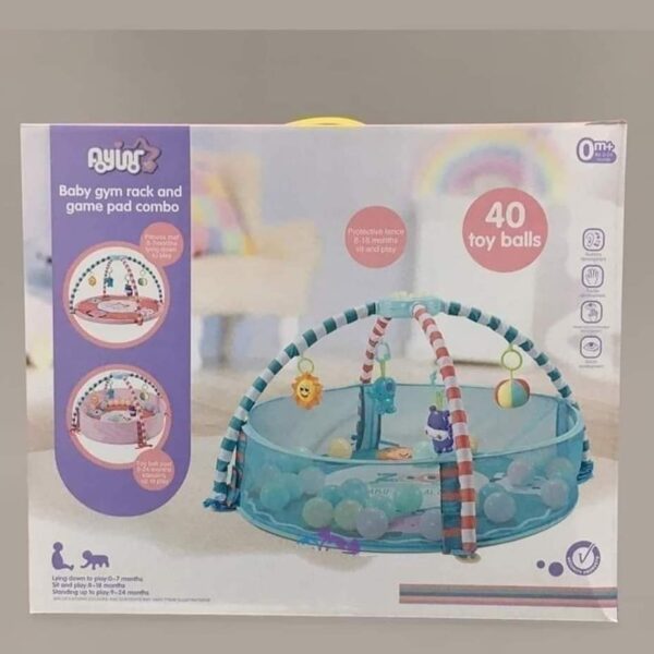 Baby Activity Gym Mat, Ball Pit -Play Mat