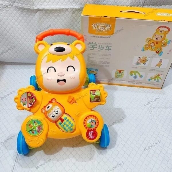 Multifunctional Colourfull musical Push walker