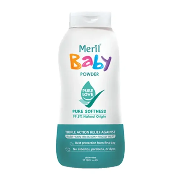 Meril Baby Powder – 100ml (Square)