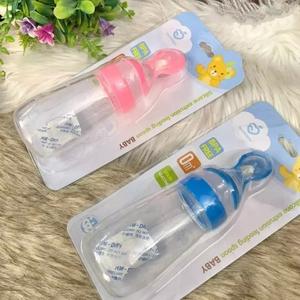 Plastic Spoon Feeder with Silicon Body – 120 ml