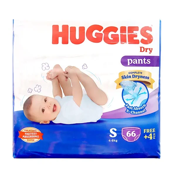 Huggies Malaysian Dry Pants Baby Diaper
