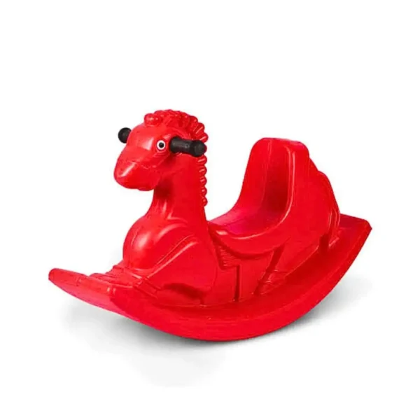 Baby Play Horse Rider Rocking Toy For Kidz - Red