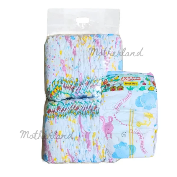 Supermom Light Baby Belt System Loose Diaper M (6-11kg) 50 pcs