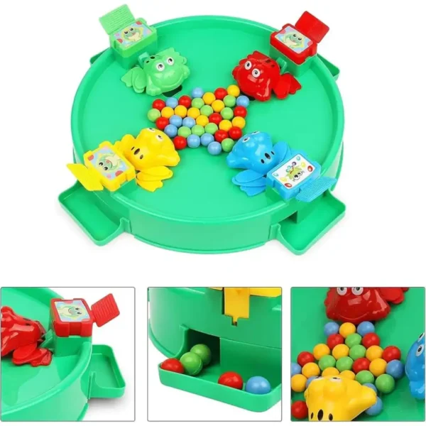 Hungry Frog Collect Ball Game Play