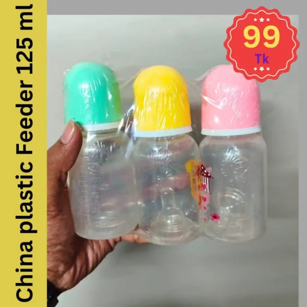 China Plastic Feeder 125 ml - 3 pcs (99 OFFER)